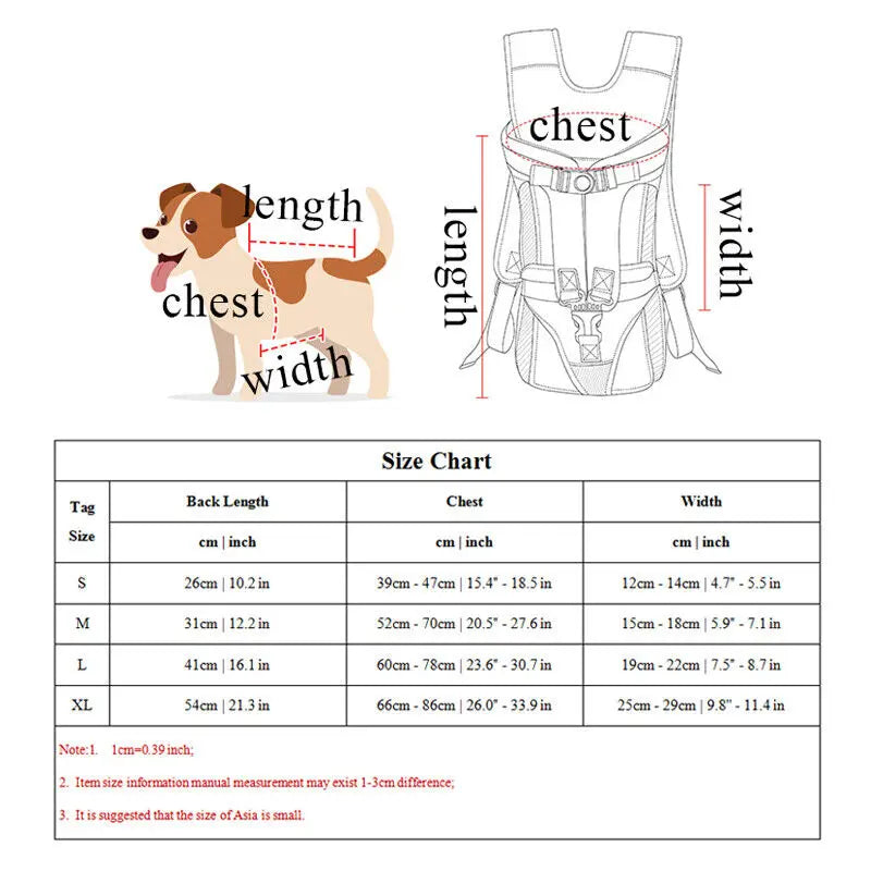 Sac a Dos pour Chien 15 kg